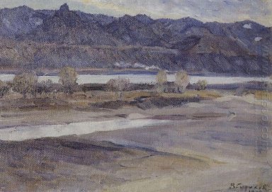 Montagne vicino a Krasnoyarsk 1909