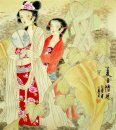 Beautiful Lady - Chinese Painting