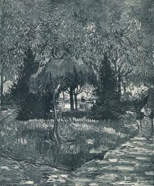 The Park At Arles Dengan The Entrance Dilihat Melalui The Trees