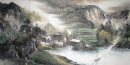 A village - Chinese Painting