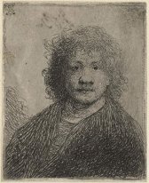 Zelfportret met een brede Neus