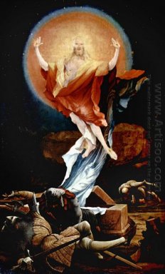 La risurrezione di Cristo Ala destra della Pala di Isenheim