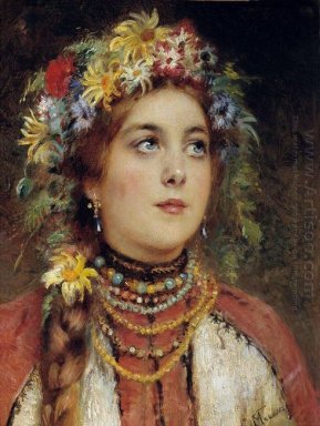 Russian Beauty In Summer Garland