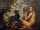 Satyre jouant la cannelure