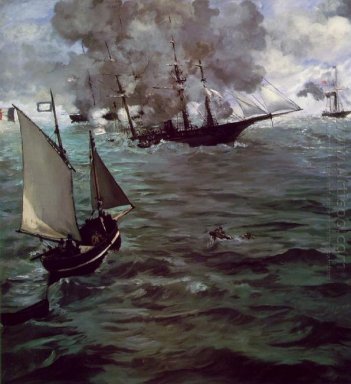 Battle of kearsage en alabama 1864