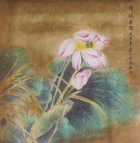 Lotus - pintura chinesa