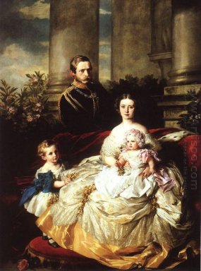 Kejsar Fredrik III i Tyskland King Of Prussia med hans fru E