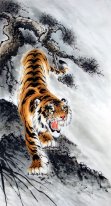 Tiger - la pintura china