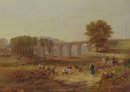 John Wilson Carmichael - Corby Viaduct, the Newcastle and Carlis