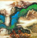 Cascade - peinture chinoise