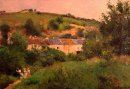 le chemin dans le village 1875