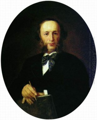 Portret van De Artiest I K Aivazovsky