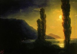Moonlit Malam Dekat Yalta 1863
