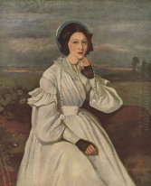 Stående av Louise Claire Sennegon Future Madame Charmois 1837