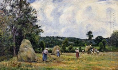 la cosecha en Montfoucault 2 1876