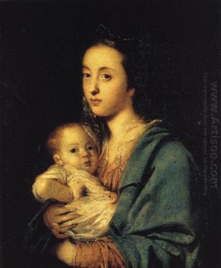 Frau Joseph Martin Und Ihr Sohn Charles 1760