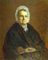 Portret van Theodora Saltykova De Schilder S schoonmoeder 1875