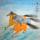 Kuda - Lukisan Cina