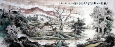 Осень - Китайский Paintingm