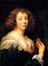 Portrait einer jungen Dame 1638