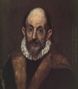 Portrait Of An Old Man Diduga Self Portrait Of El Greco