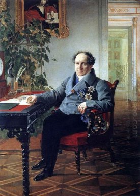 Portrait d\'un membre du Conseil d\'Etat du livre AN Holyts