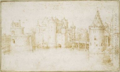 Väggar torn och portar Of Amsterdam