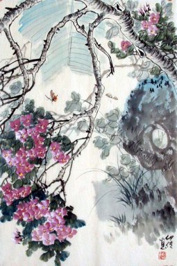 Birds & Flowers - Chinesische Malerei