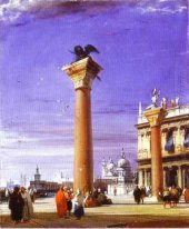 St Mark '' S Column Di Venice