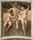 Adam And Eve From The Stanza Della Segnatura 1511
