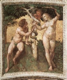 Adam Och Eva From The Stanza Della Segnatura 1511