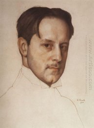 Stående av konstnären M Dobuzhinsky