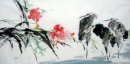 Crane - Peinture chinoise