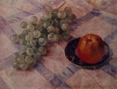 Uvas y manzanas 1921