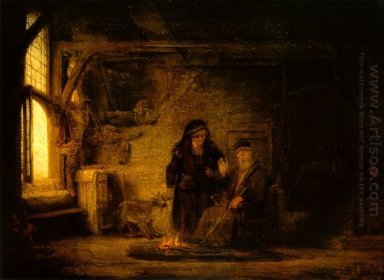 Товит И Анна с козой 1645