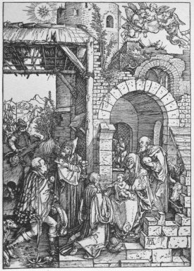 la adoración de los Reyes Magos 1502