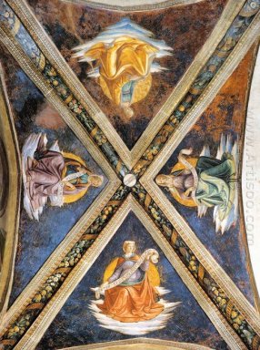 Bóveda de la capilla Sassetti
