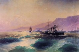 Kanonbåt Off Kreta 1897