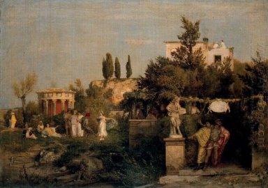 taberna en la antigua Roma 1867