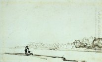 Ansicht Der Fluss Amstel in Amsterdam 1641