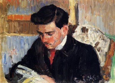 Potret Rodo Pissarro Membaca