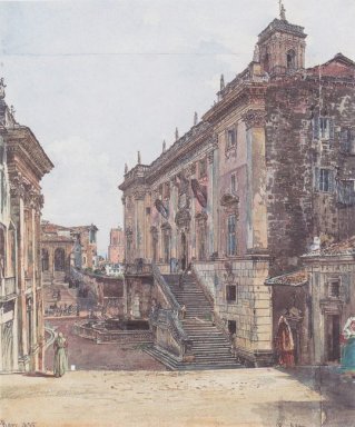 Капитолий в Риме 1835