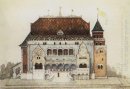 O projeto do pavilhão russo na Exposição de Paris 1898