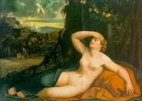 Венера с Амуром просыпается