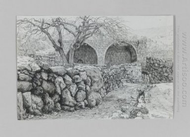 Fountain Of The Virgin Di Ain Karim 1889