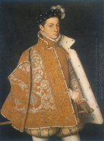 Een portret van een jonge Alessandro Farnese