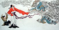 Gaoshi, Drache - Chinesische Malerei
