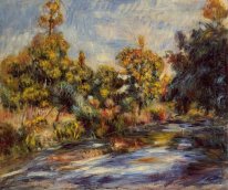 Paysage avec la rivière 1917