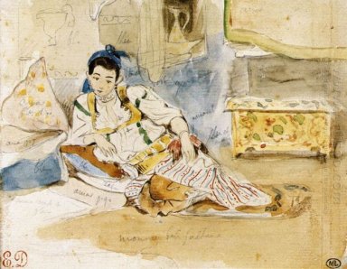 Sketsa Untuk Wanita Dari Algiers 1832