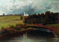 Utsikt över byn Varvarino 1878